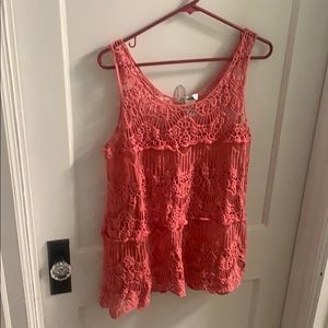 Top layer shirt (pink)